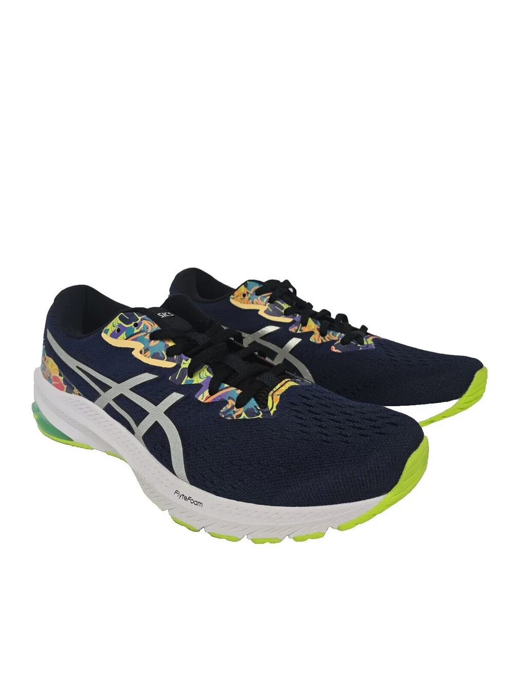 Asics Men's 101B676 Gel Gt - 1000 Running Shoe Blue Multi Size 10M